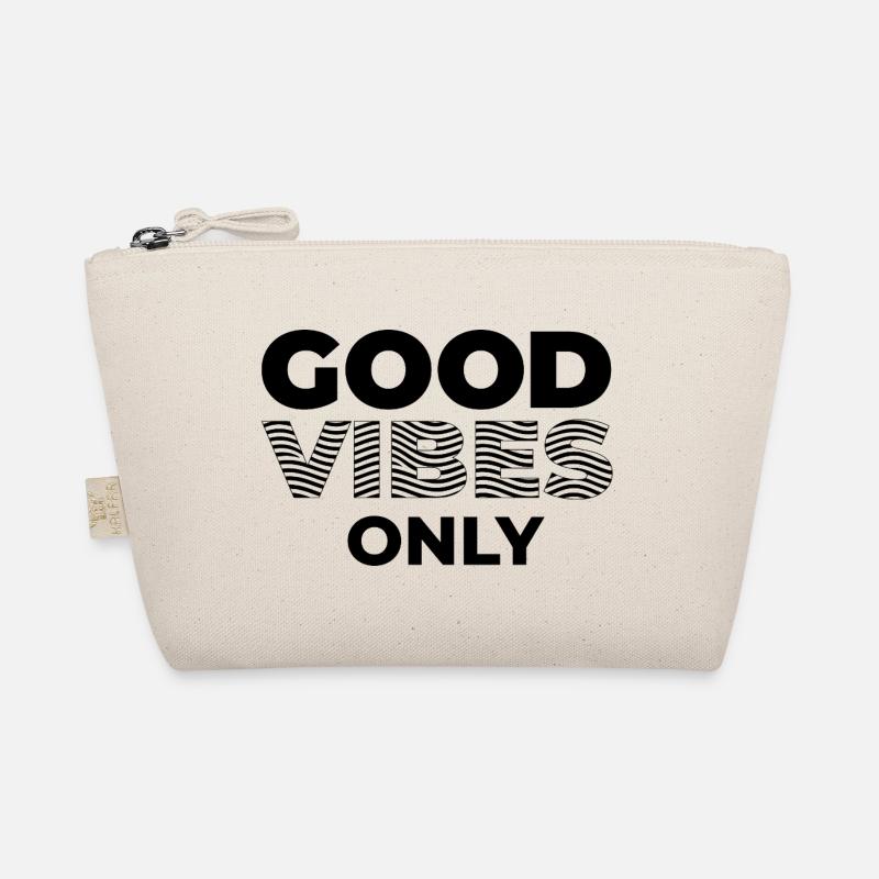 GOOD_VIBES_ONLY_Black Bio-Täschchen