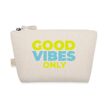 GOOD_VIBES_ONLY_Color - Bio-Täschchen - Natur - Vorne
