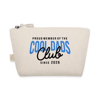 Cool Dads Club Member since 2026 Dad Gift - Organic Pouch - nature - Front