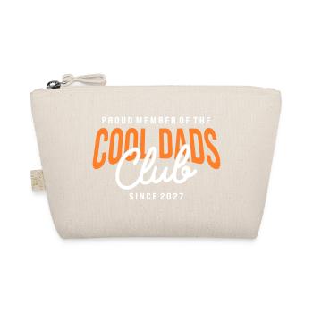 Cool Dads Club Member since 2027 Papa Geschenk - Bio-Täschchen - Natur - Vorne