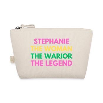 Stephanie La Femme La Guerrière - Noms Cadeaux - Trousse biologique - nature - Devant