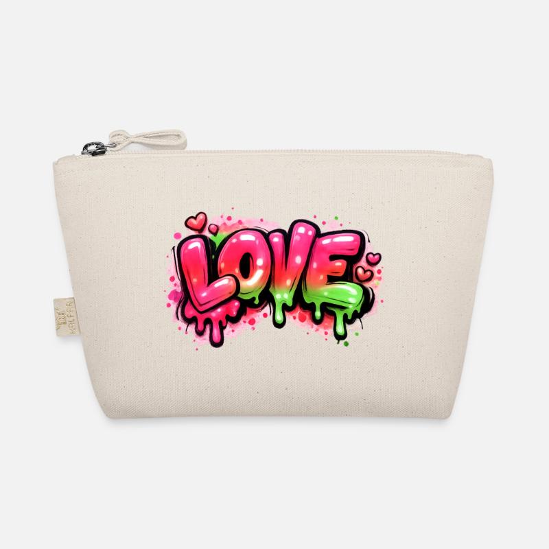 Love - Bio-Täschchen - Natur