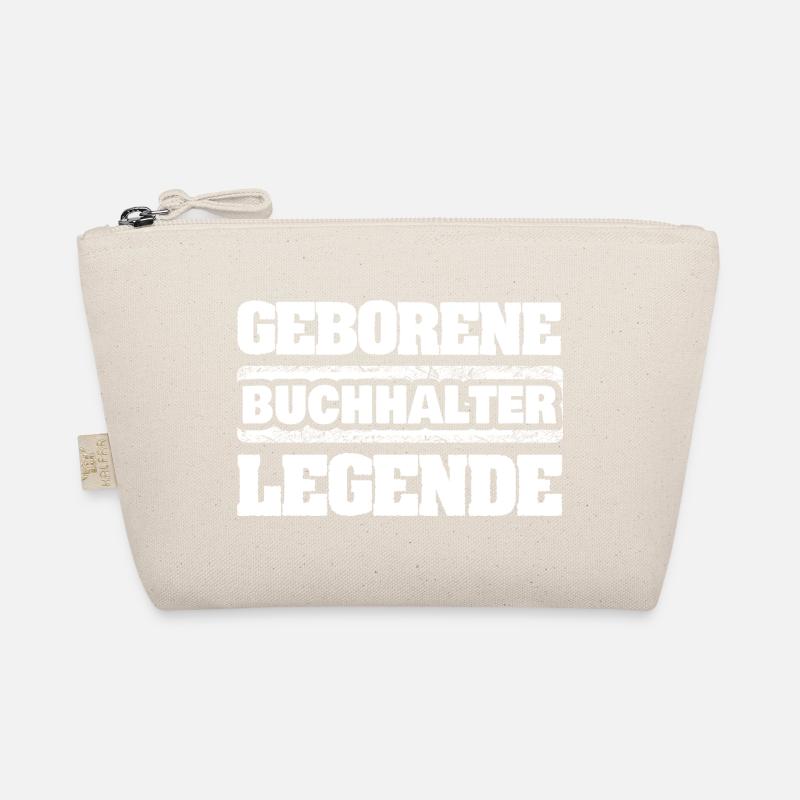Buchhalter als Legende Bio-Täschchen