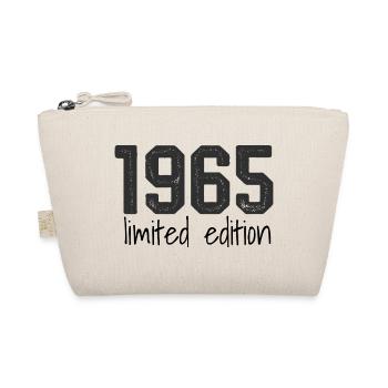 1965 Limited Edition Retro Geburtstag Jahrgang Des - Bio-Täschchen - Natur - Vorne
