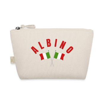 Albino Italian Flags  - Organic Pouch - nature - Front