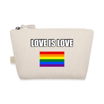 Drapeau de la fierté de l’amour - Trousse biologique - nature - Devant
