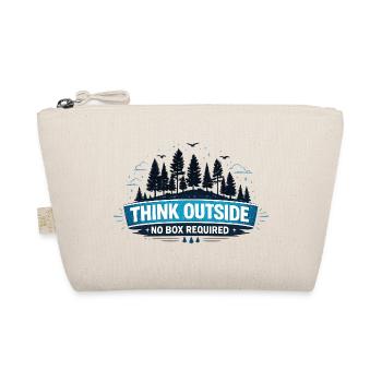 Outdoor Hiking Gift for Adventure Lover - Organic Pouch - nature - Front