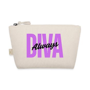 Diva Always – Design féminin - Trousse biologique - nature - Devant