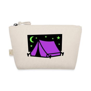 Graphique étoile de tente de camping - Trousse biologique - nature - Devant