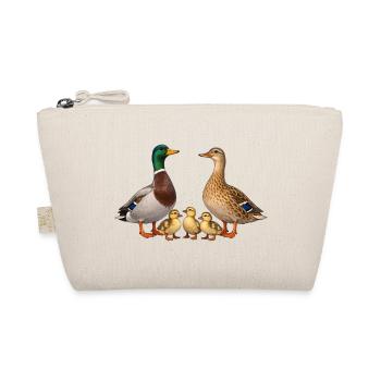 Stockenten - Bio-Täschchen - Natur - Vorne