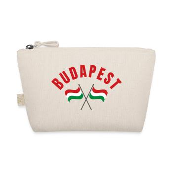 Budapest Hungarian Flags - Organic Pouch - nature - Front