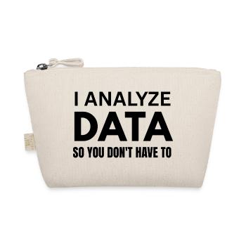 Drôle d’analyste de données pour un nerd informatique cadeau pour son mari - Trousse biologique - nature - Devant