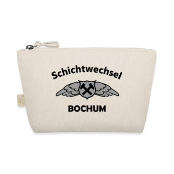 Flügelhammer Bochum Schicht Emblem - Bio-Täschchen - Natur - Vorne