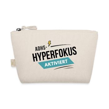 ADHS Hyperfokus aktiviert - Bio-Täschchen - Natur - Vorne