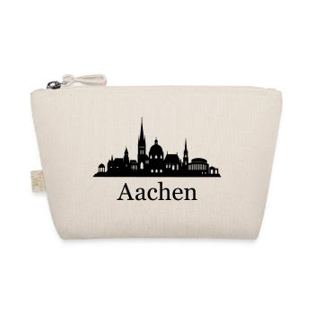 Aachen Skyline - Bio-Täschchen - Natur - Vorne