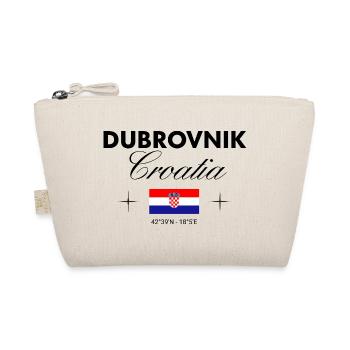 Dubrovnik Kroatien Koordinaten Reise Souvenir - Bio-Täschchen - Natur - Vorne