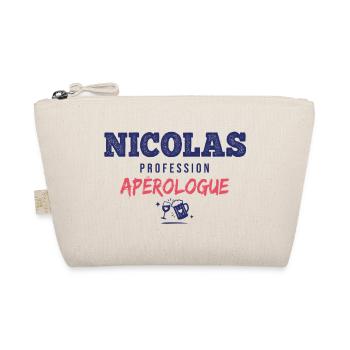 Nicolas Aperologue – Humor Apéro - Bio-Täschchen - Natur - Vorne