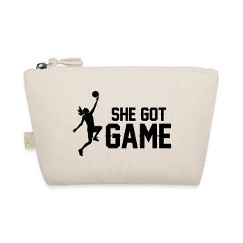 Frauen Basketball - Bio-Täschchen - Natur - Vorne