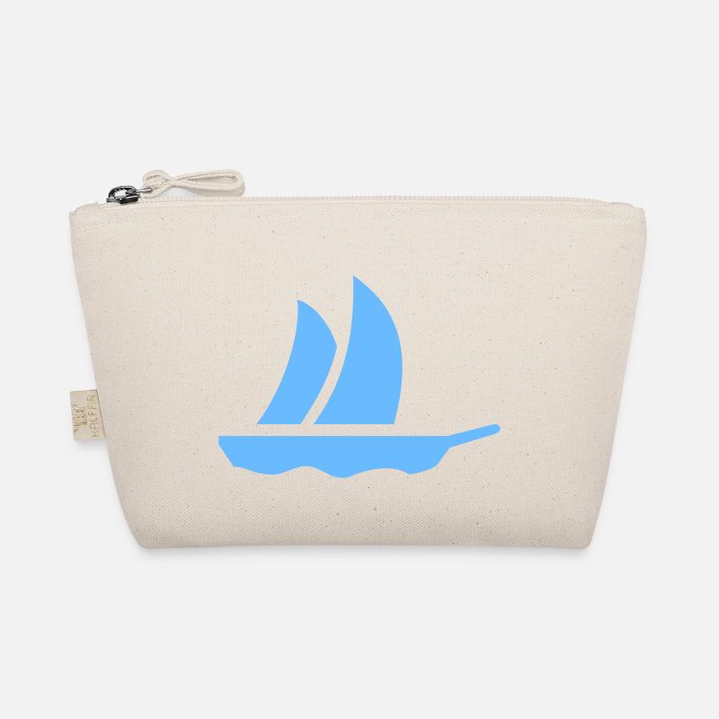 Segelboot / Sailboat (1c) Bio-Täschchen