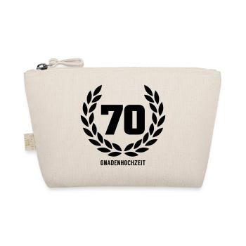 70 Gnadenhochzeit - Bio-Täschchen - Natur - Vorne