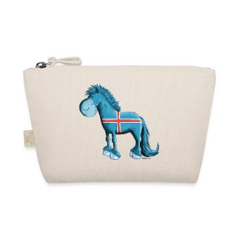 Icelandic Horse - Organic Pouch - nature - Front
