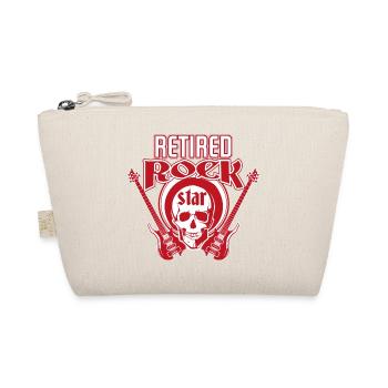 Retraité T-shirt pension guitare - Trousse biologique - nature - Devant