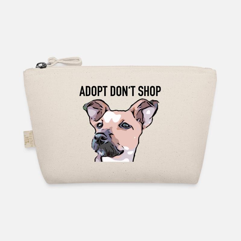 adopt dont shop Kopiesukiblack - Bio-Täschchen - Natur
