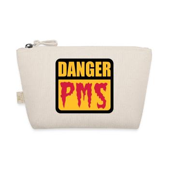 Danger PMS - Bio-Täschchen - Natur - Vorne