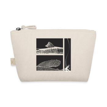 Model 44 - Grayling and trout - Organic Pouch - nature - Front