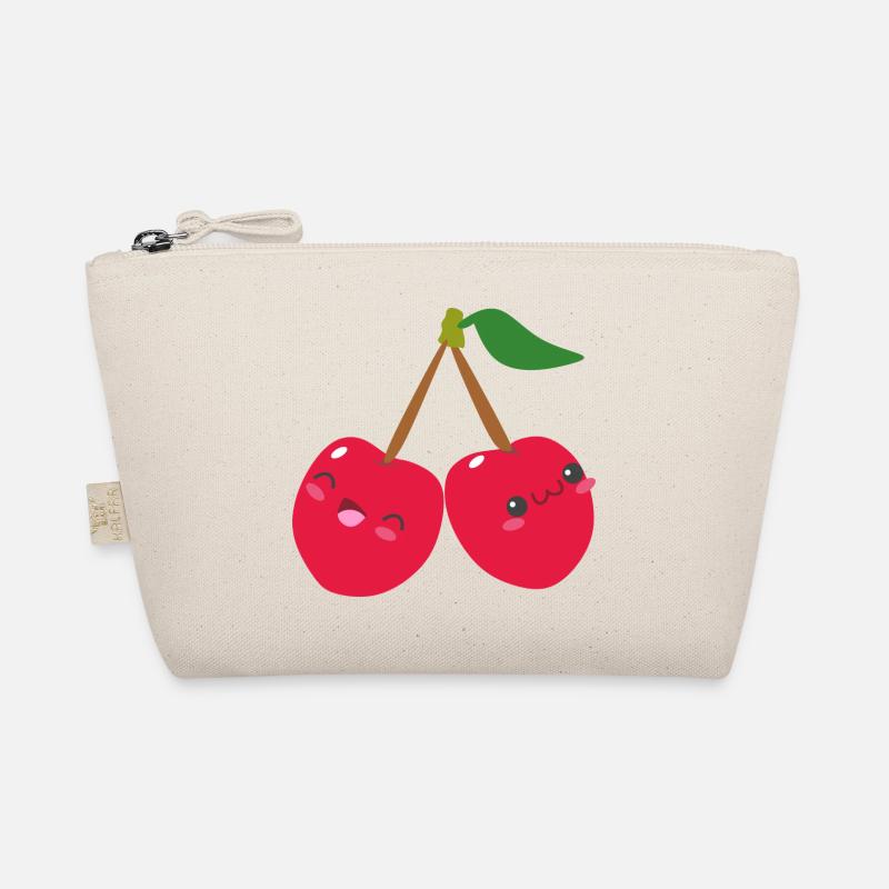 cerise douce - cerise douce avec le visage mignon Trousse biologique