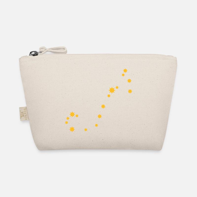 Star sign Scorpio Zodiac Night Star Starlight Organic Pouch