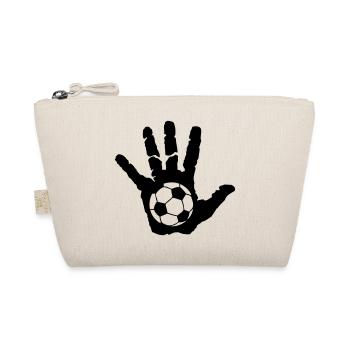 football soccer main hand mano sport des - Trousse biologique - nature - Devant