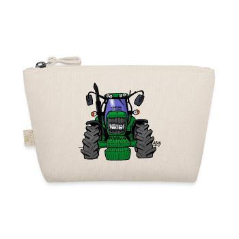 0164 tracteur vert 6430 - Trousse biologique - nature - Devant