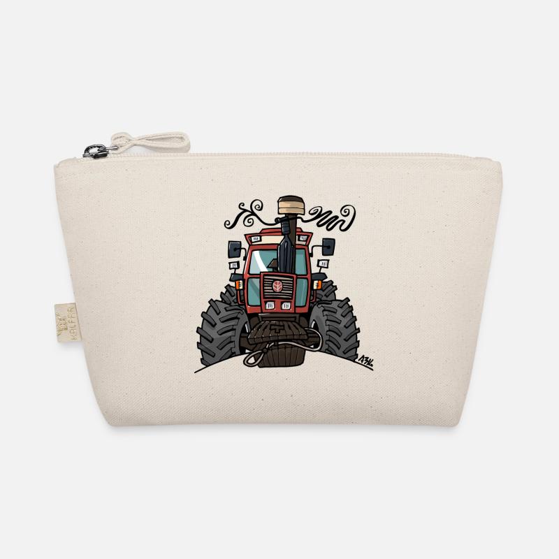 0449 Brown Traktor Bio-Täschchen