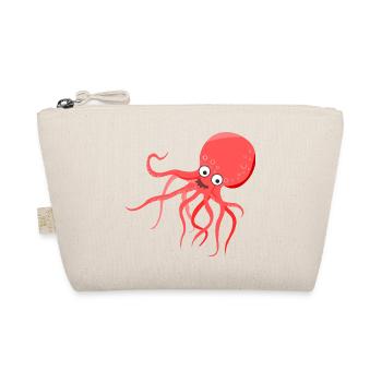 tintenfisch giant octopus krake kalmar sepien fish - Bio-Täschchen - Natur - Vorne