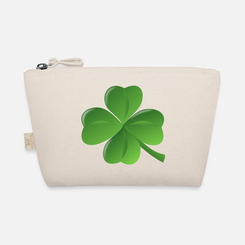shamrock lucky shamrock luck four leaf clover8 Organic Pouch
