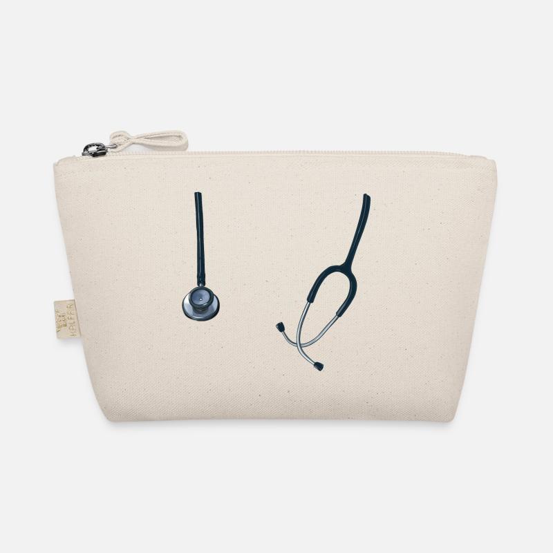 stethoscope - Organic Pouch - nature