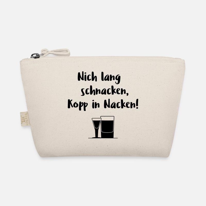 Nich lang schnacken, Kopp in Nacken! Bio-Täschchen