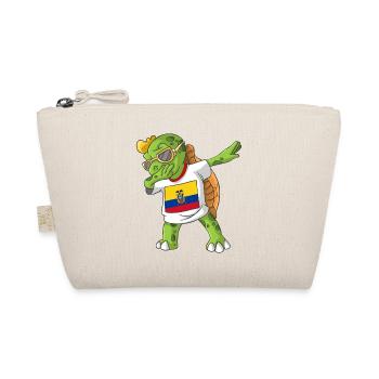 Ecuador Dabbing turtle - Organic Pouch - nature - Front