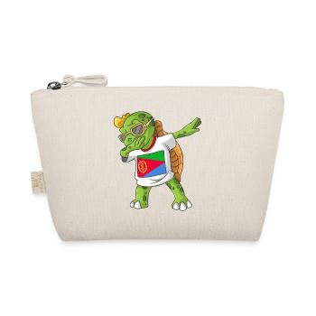 Eritrea Dabbing turtle - Organic Pouch - nature - Front