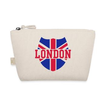 london wappen - Irland - Insel-Kensington-Geschenk - Bio-Täschchen - Natur - Vorne