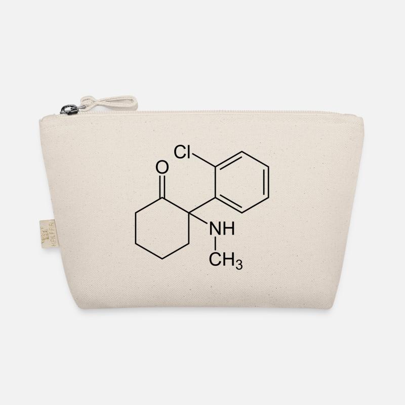 Ketamine structural formula Organic Pouch