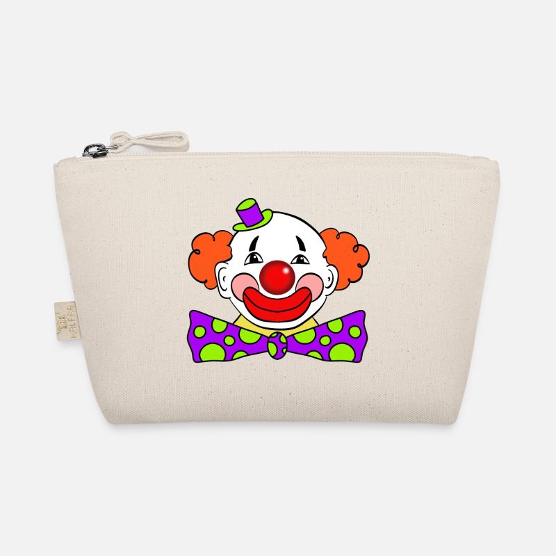 Clown - Bio-Täschchen - Natur