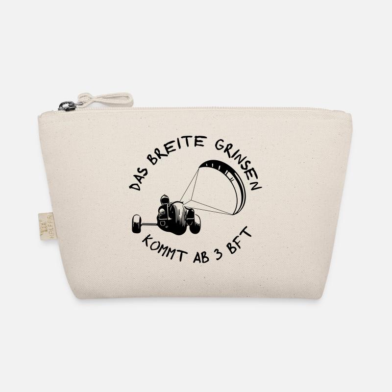 Kitebuggy und das breite Grinsen Bio-Täschchen