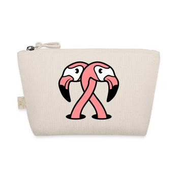 2 friends team couple love couples in love sat - Organic Pouch - nature - Front