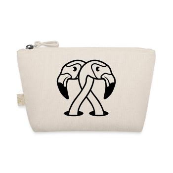 2 friends team couple love couples in love sat - Organic Pouch - nature - Front