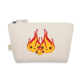 bébé enfant jeune famille 2 amis équipe couple amour - Trousse biologique - nature - Devant