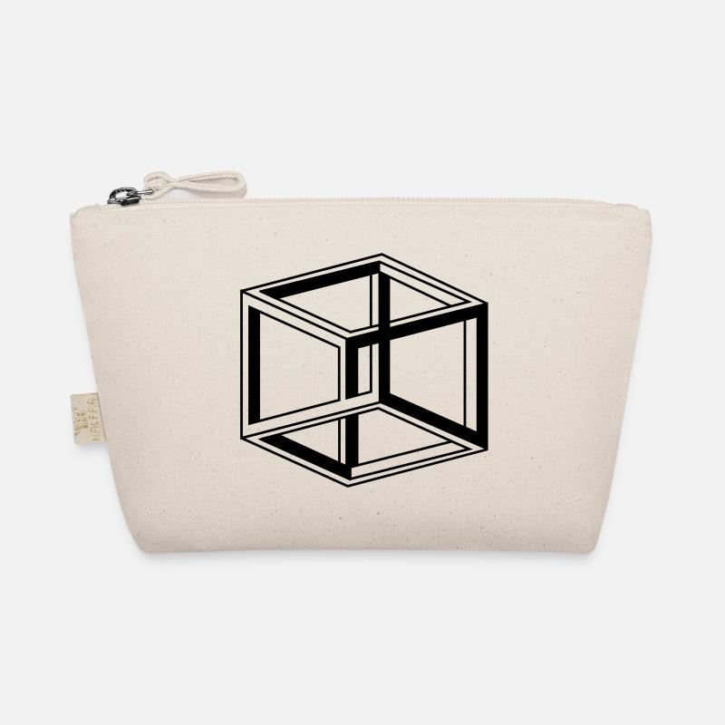 kubus cube escher Bio-Täschchen