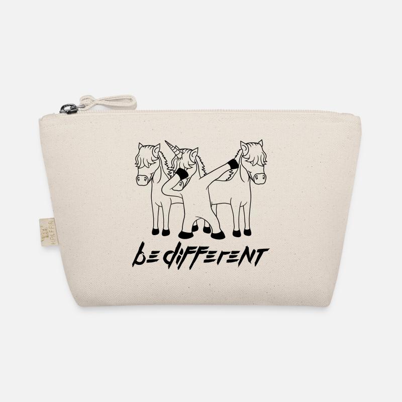 team text anders be different crew party dabbing u Bio-Täschchen