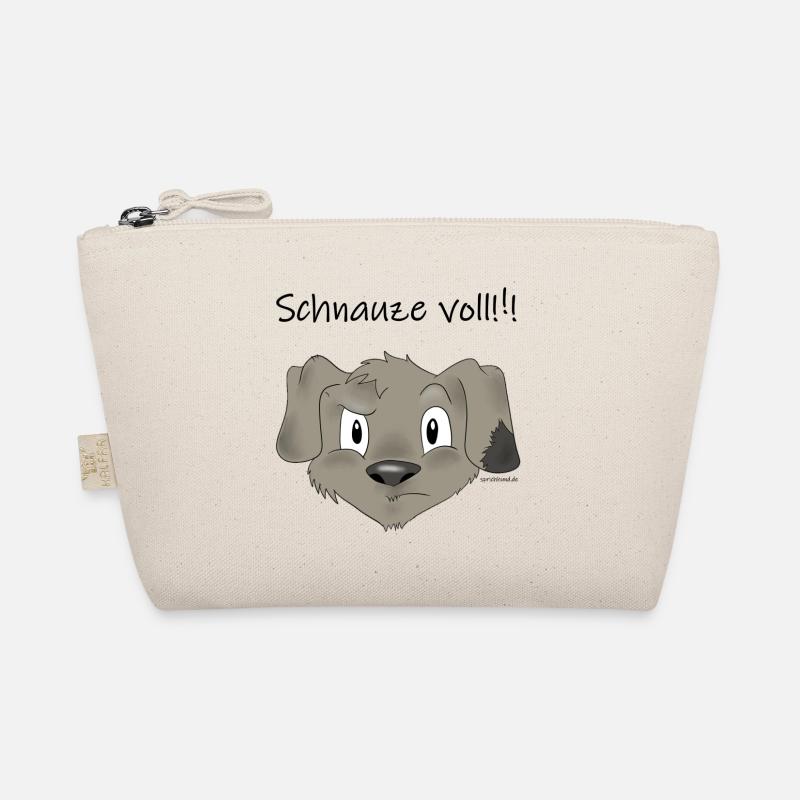 Schnauze voll Fridolin - Bio-Täschchen - Natur